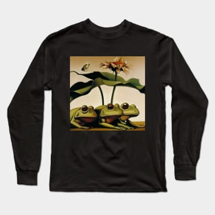 Frogs in the Shade Long Sleeve T-Shirt